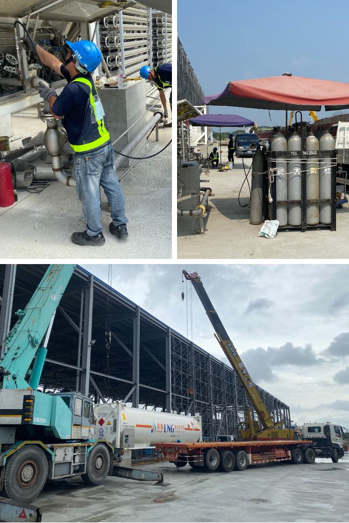 大型設備管路系統工程與廠務建置 | 益成機械