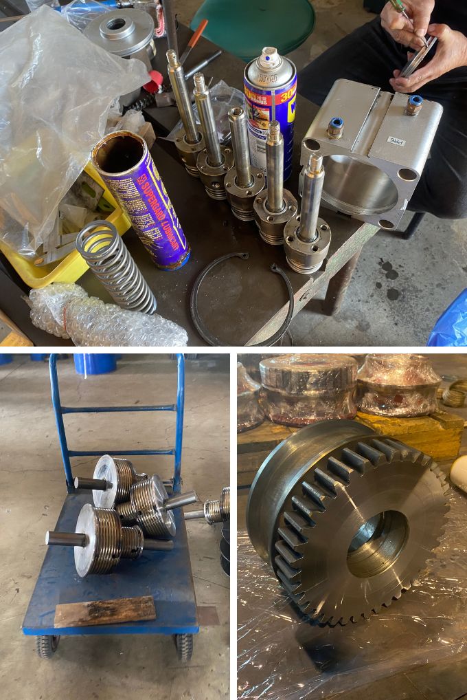 精密機械零件維修與氣壓組件保養 | 益成機械