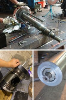 液壓缸精密維修與氣壓缸零件再生 | 益成機械