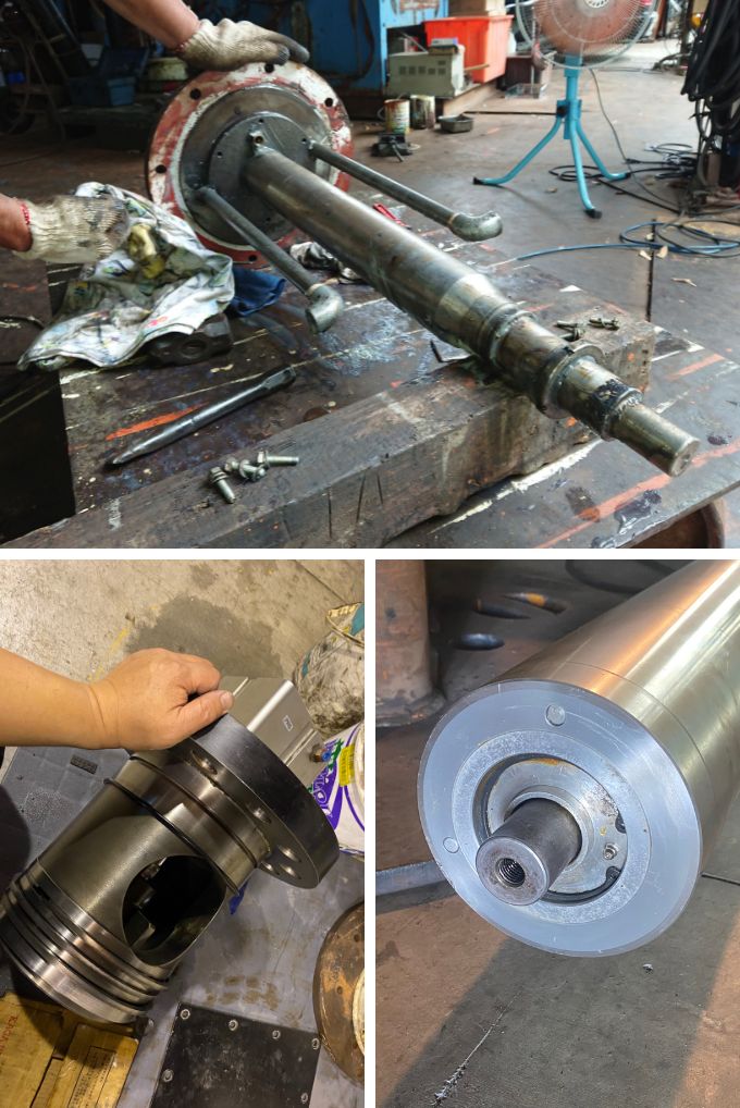 液壓缸精密維修與氣壓缸零件再生 | 益成機械