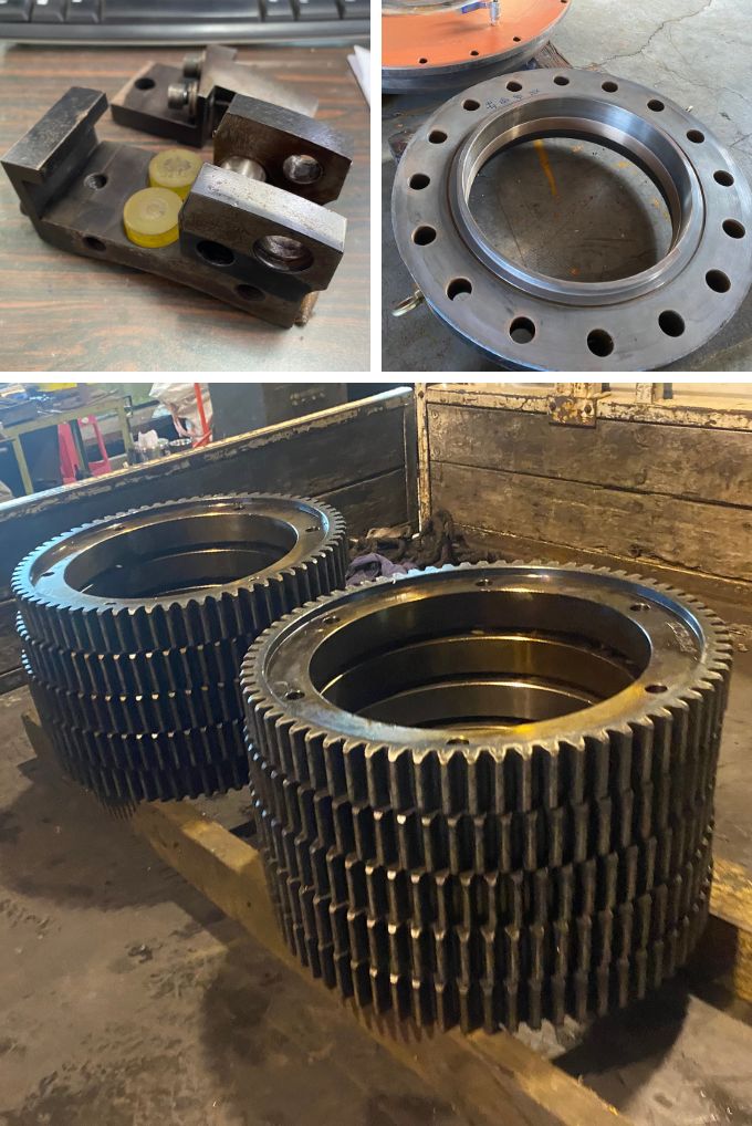 大型精密齒輪製造與客製化法蘭加工 | 益成機械