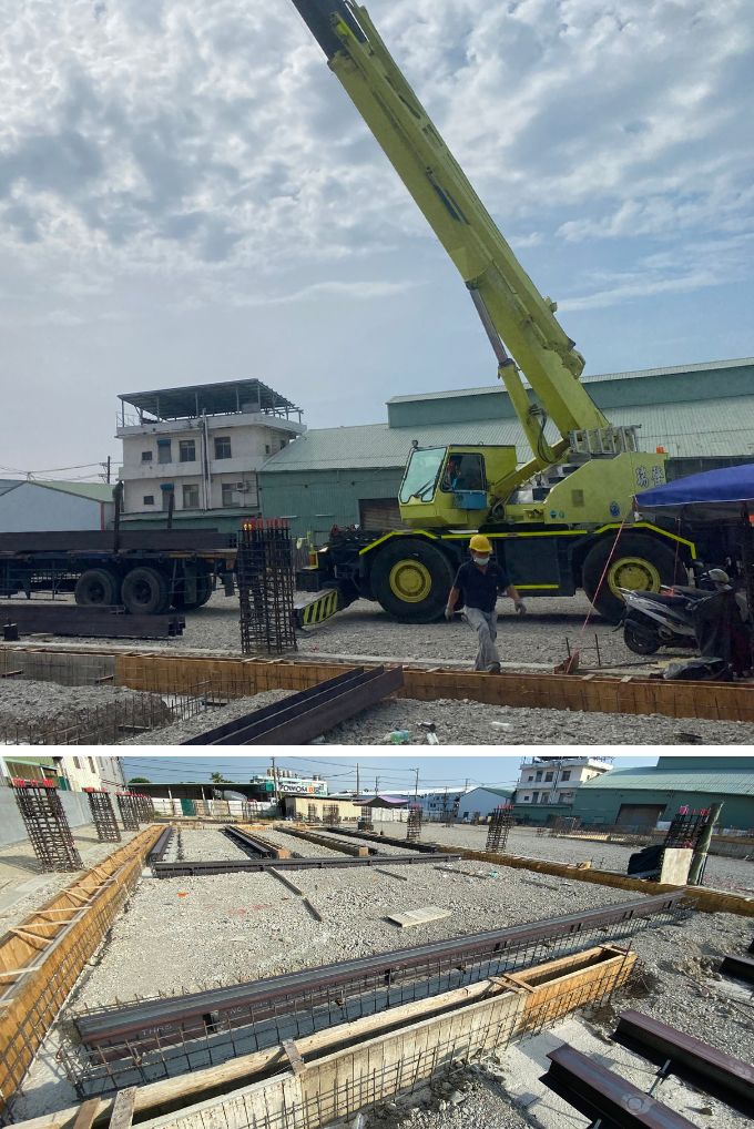 重型設備基礎工程與廠房地基施作 | 益成機械